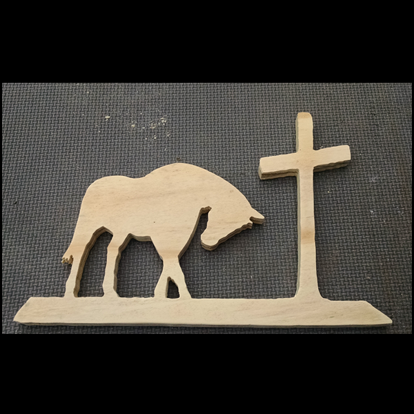 Horse at Cross