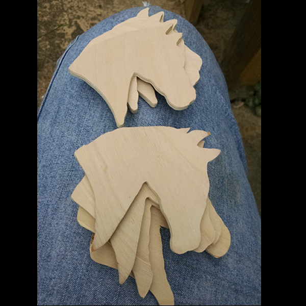 Small horse heads for kids coloring